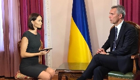 Єнс Столтенберг у Києві особисто зустрівся з ведучою &laquo;112 Україна&raquo;
