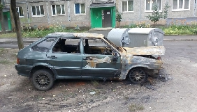 У Харкові згоріло дощенту авто головреда сайту Insider news (ФОТО)