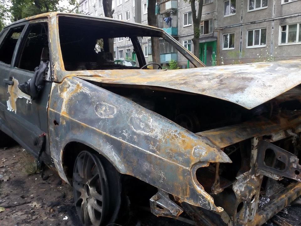 Харківська поліція відкрила провадження за фактом підпалу авто журналіста Ігоря Русіна