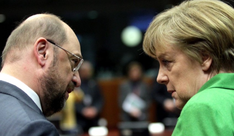 Чотири німецькі телеканали транслюватимуть передвиборчі теледебати Меркель-Шульц