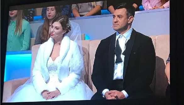 Николай Тищенко показал ведущую «Нового» в свадебном платье (ФОТО)