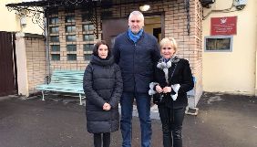 Сущенко побачився з дружиною та донькою у СІЗО