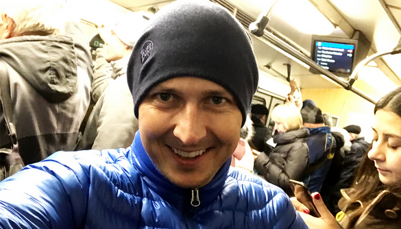 Олександр Педан похвалився, як вперше за 5 років проїхався в метро в Києві