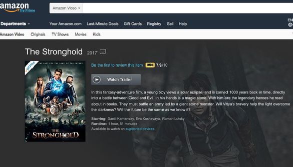 Фільм &laquo;Сторожова застава&raquo; розміщений на платформах iTunes і Amazon