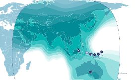 UATV з'явиться на супутнику AsiaSat 5, який покриває Азію та Австралію