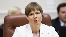 Президентка Естонії закликала називати події в Україні війною, не користуючись евфемізмами