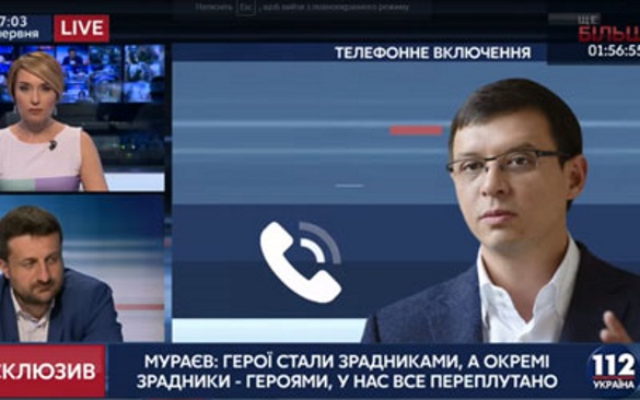 ГПУ відкрила провадження про держзраду через висловлювання Мураєва про Сенцова