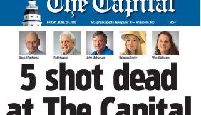 Американська Capital Gazette, в редакції якої сталася стрілянина, присвятила номер п’ятьом убитим співробітникам
