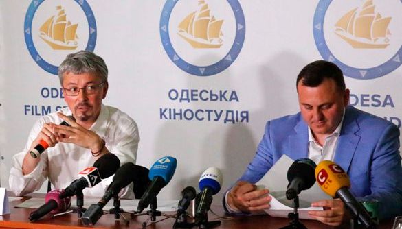 Олександр Ткаченко й Андрій Осипов обіцяють Одеській кіностудії нове життя