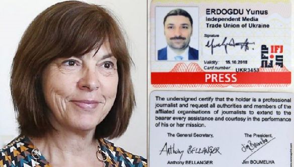 Ребека Хармс просить українську владу звернути увагу на журналіста Юнуса Ердогду та припинити викрадення громадян Туреччини