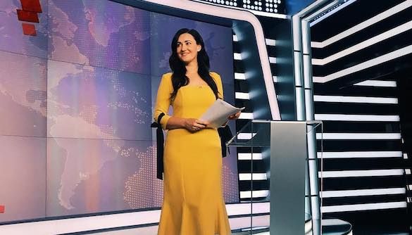 Соломия Витвицкая отметила 10 лет на канале «1+1» и вспомнила свой профессиональный путь