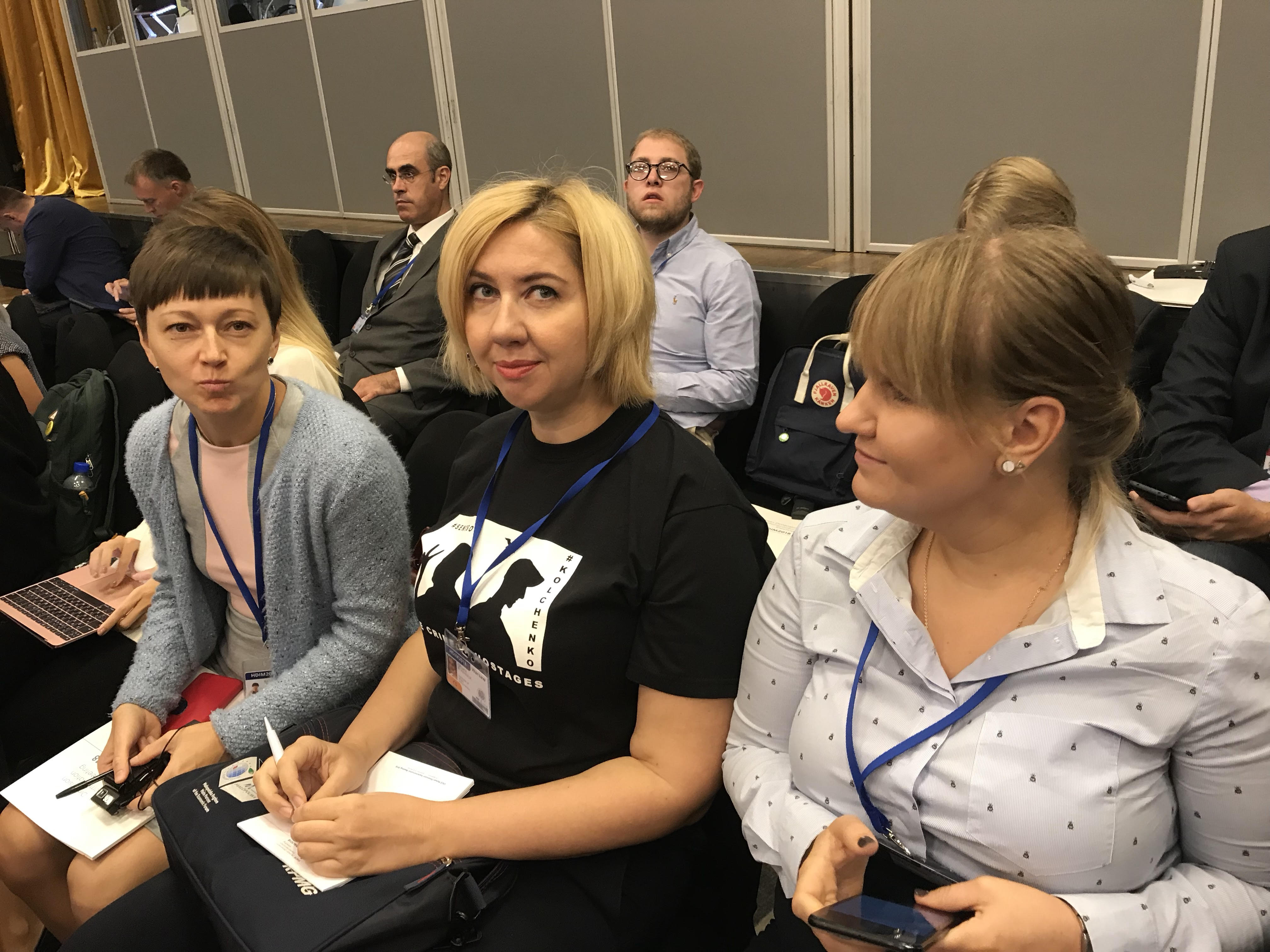 У Варшаві на заході ОБСЄ Оксана Романюк закликала РФ звільнити українських журналістів і Сенцова