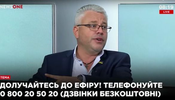 Ведущие NewsOne «попросили» из эфира нардепа Юрия Бублика за обвинение канала в «рупорстве Кремля»