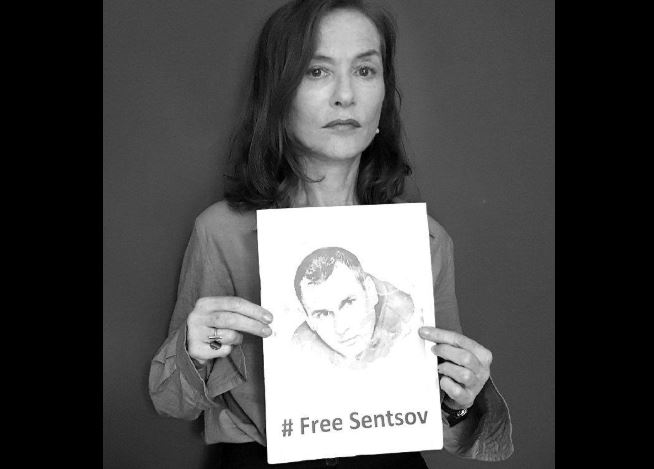 Французька актриса Ізабель Юппер закликала Росію звільнити Сенцова та інших українських політв'язнів
