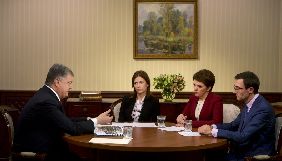 Порошенко дав інтерв&rsquo;ю трьом українським каналам, CNN та NBC
