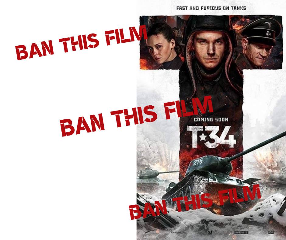 Україна закликала кінотеатри США не показувати російський фільм «Т-34»