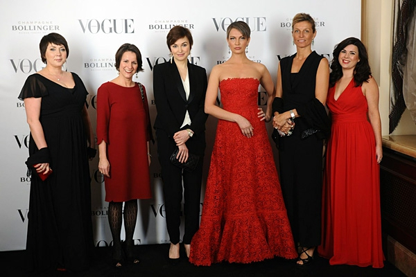 Икра, шампанское и бомонд на вечеринке Vogue (ФОТО)