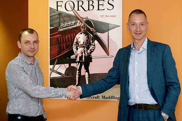 Михаил Котов празднует выпуск первого номера «Форбс-Украина» без Федорина