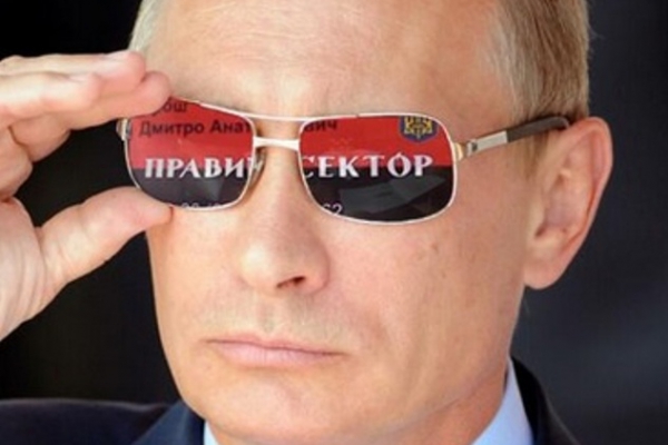 Россия победила зло в квадрате - твиттер «Правого сектора»