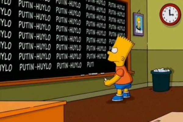 Сезон Украины в «Симпсонах»: «PUTIN - HUYLO», Крым и голый Путин на красном коне (ВИДЕО)