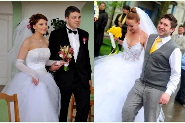 Битва невест. Украинские журналистки похвастались свадебными платьями (ФОТО)