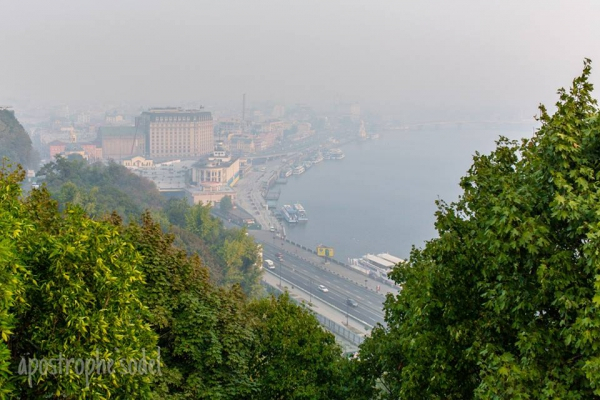 Дым отечества, паралич сердца и волосы в носу: журналисты отреагировали на смог в Киеве