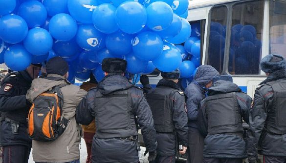 У Москві відбулись затримання на мітингу проти ізоляції російського сегменту інтернету