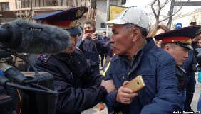 В Астані під час мітингу затримали журналістку &laquo;Настоящего времени&raquo;