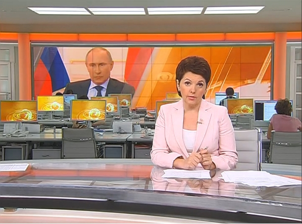 Путин в украинских новостях: один на один с собственной пропагандой