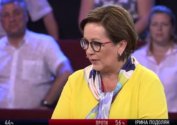 Ірина Подоляк пішла з ефіру ток-шоу «Народ проти» через зміну власника каналу ZIK