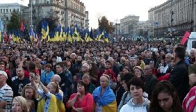 Телеканалу Мураєва заважали робити включення з віче на Майдані