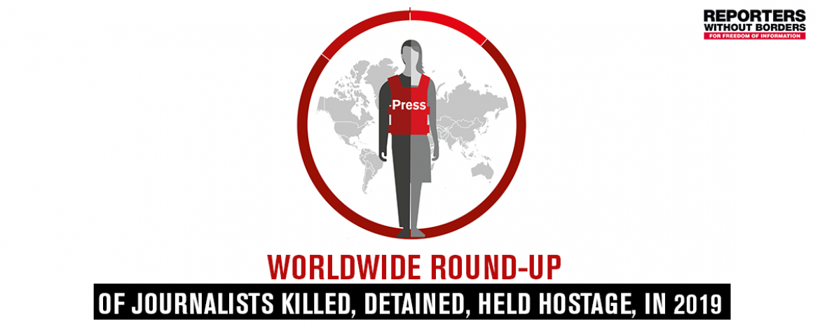 У 2019 році вбили 49 журналістів  – Репортери без кордонів