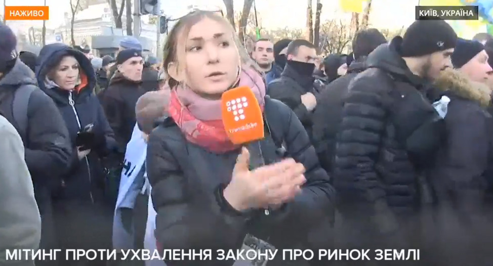 Журналісти «Громадського» постраждали під час сутичок біля Верховної Ради