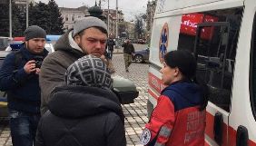 У Харкові під час сутичок біля ОДА постраждала знімальна група СТБ