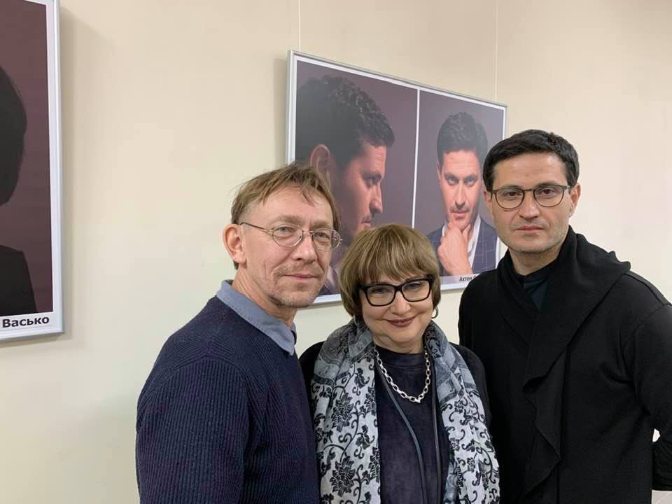 У кінотеатрі «Жовтень» відкрилася виставка фотопортретів українських акторів