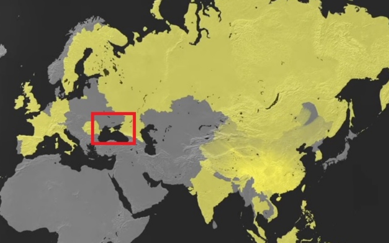 Видання Vox опублікувало карту світу, на якій Крим позначено «російським»