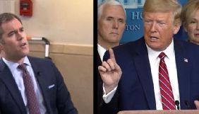 Трамп розкритикував журналіста NBC після питання про коронавірус