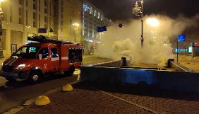 Через пожежу в центрі столиці тимчасово припинилась трансляція каналу &laquo;Київ&raquo;
