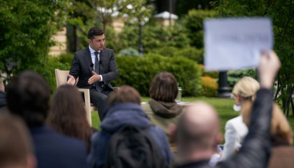Пресконференція до річниці президентства: що Зеленський сказав про медіа