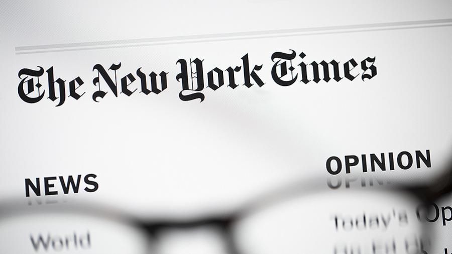 The New York Times помістила на першу шпальту імена загиблих від коронавірусу в США