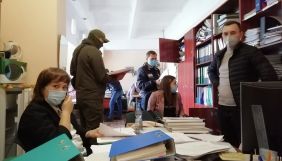 Нацполіція проводить обшук у Довженко-Центрі