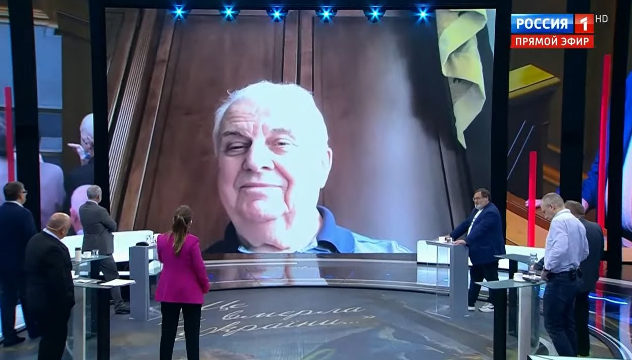 Кравчук виступив у російському токшоу на «Россия 1»