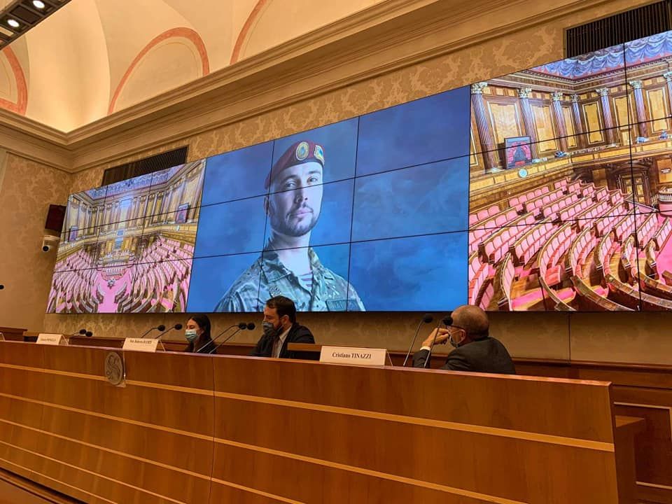 У парламенті Італії показали фільм про Віталія Марківа