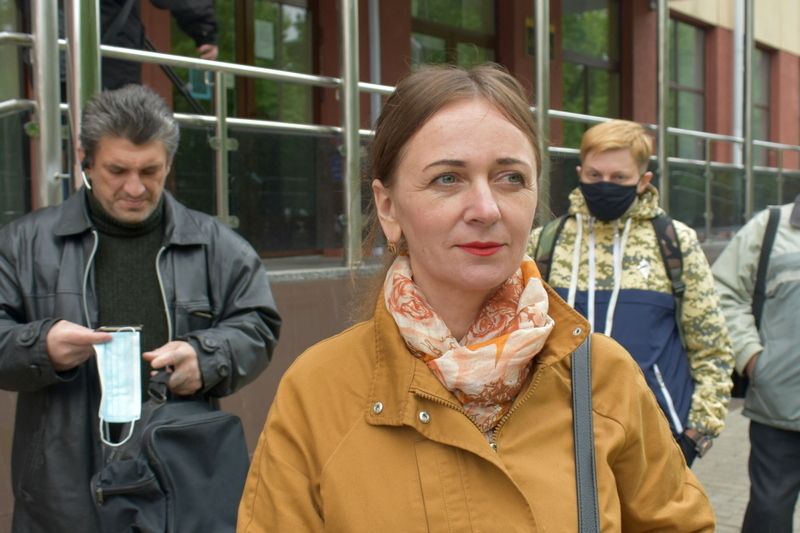 У білоруському Гомелі оштрафували журналістку за участь у несанкціонованому мітингу