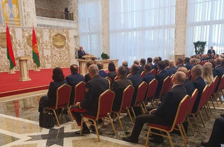 «Таємну інавгурацію» Лукашенка не транслювали білоруські держЗМІ, хоча цього вимагає закон