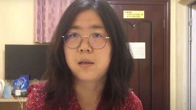 У Китаї оголосили вирок журналістці, яка розповідала про спалах COVID-19 в Ухані