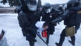 У Росії під час мітингів за Навального затримали щонайменше 20 журналістів