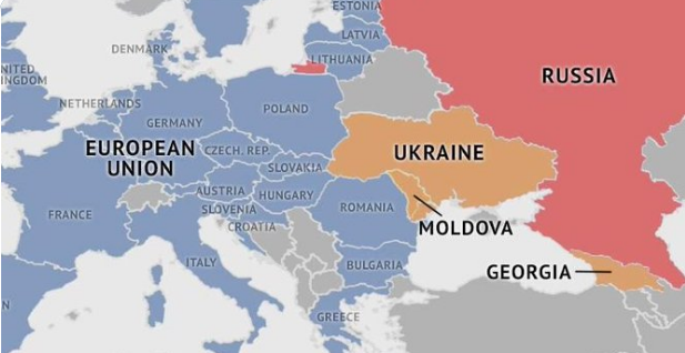 Видання Euractiv опублікувало статтю з мапою України без Криму