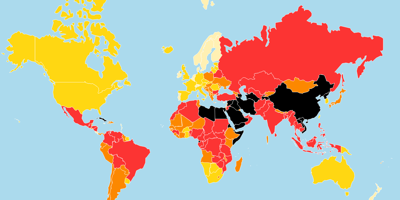 «Індекс свободи преси»: Україна погіршила свої показники, але залишається у першій сотні