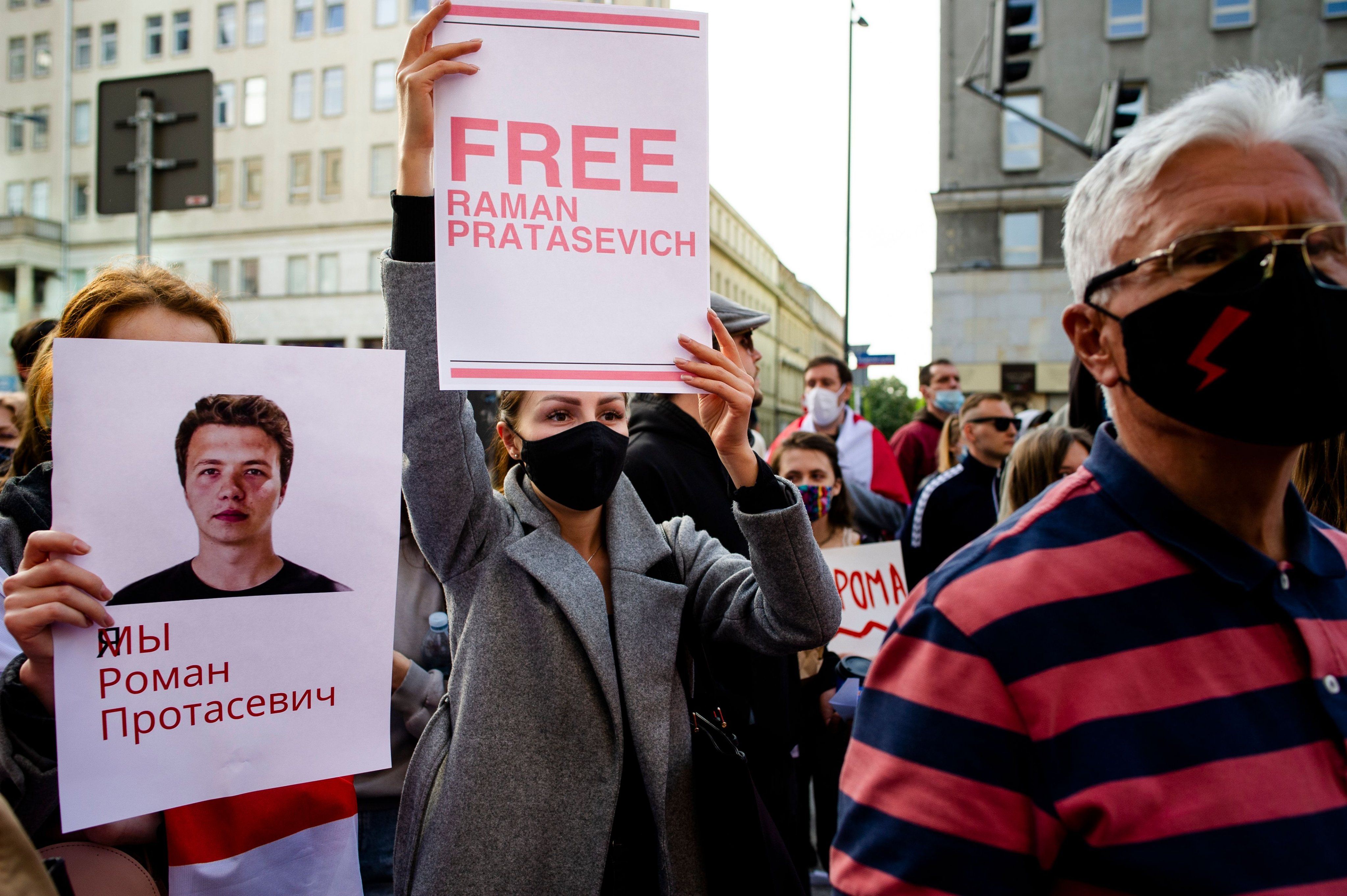 ОБСЄ вимагає від Білорусі негайно звільнити Романа Протасевича